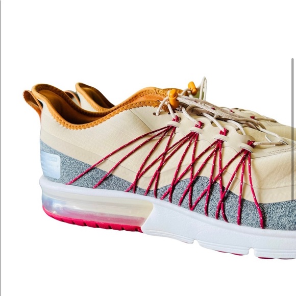 Nike Air Max Sequent 4 Utility ~ Desert Ore ~ Size 12 ~ AV3236-200 - Picture 3 of 11